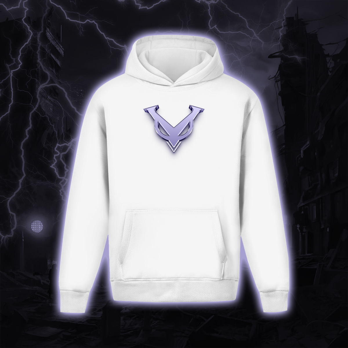 Purple Oversize Hoodie